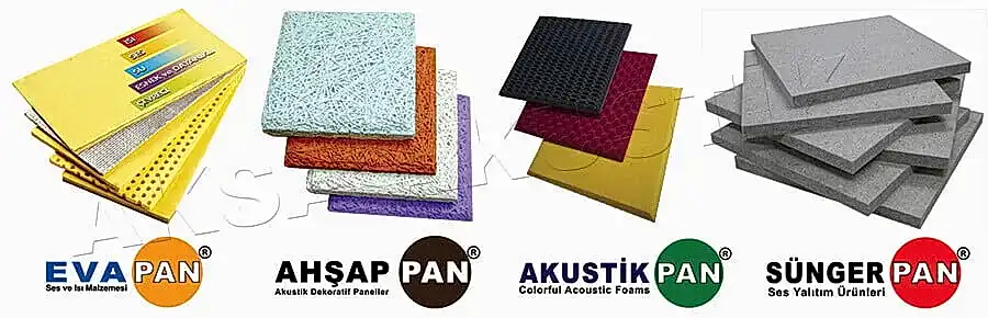 adana ses izolasyonu akustikpan sungerpan ahsappan evapan firmasi