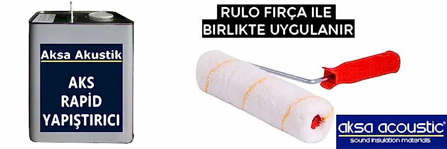 Ses İzolasyon Malzemeleri 12 aks rapid yapistirici