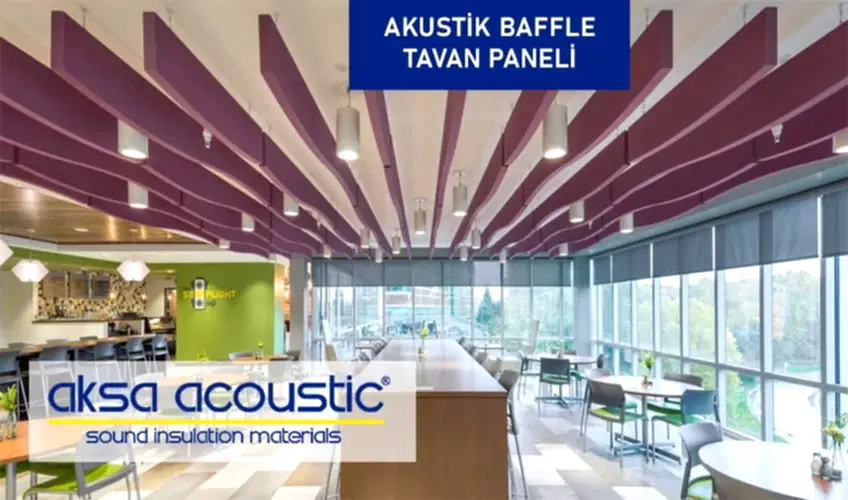 aksa akustik baffle tavan paneli fiyatları aktav akustik parmephon