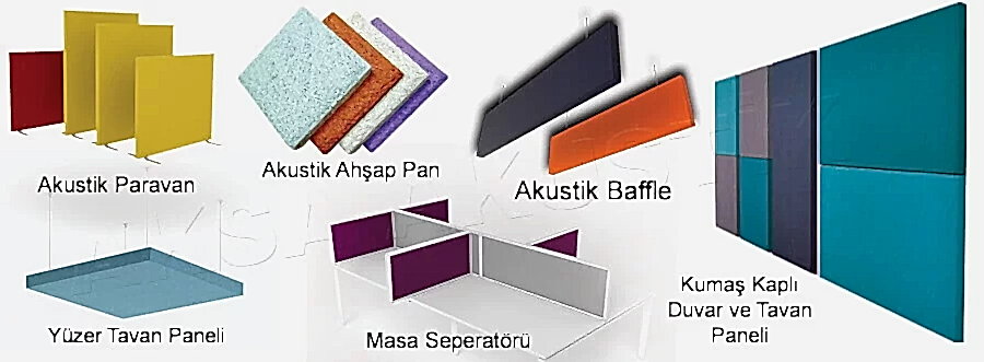amasya ses yalitimi akustik kumas panel kaplama fiyatlari