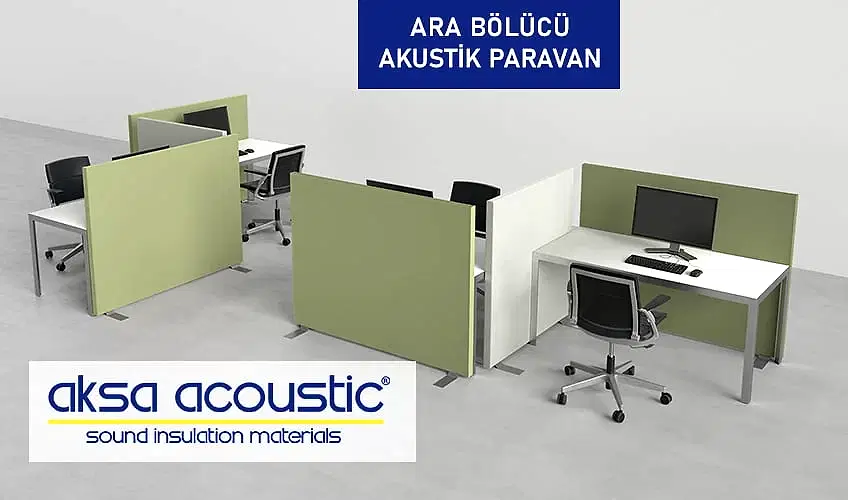 ara bölücü akustik paravan fiyatları aktav akustik parmephon