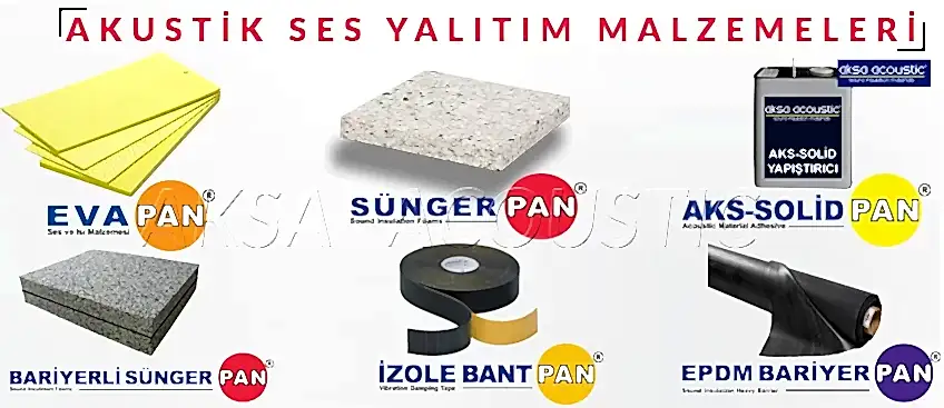 gaziantep akustik ses yalıtım malzemeleri