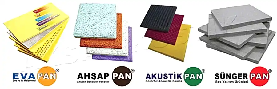 giresun ses izolasyonu akustikpan sungerpan ahsappan evapan firmasi
