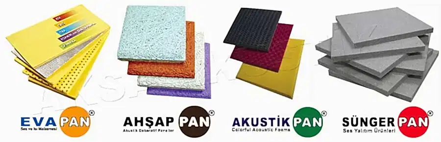 mersin ses izolasyonu akustikpan sungerpan ahsappan evapan firmasi