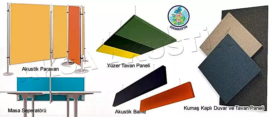 mugla ses yalitimi akustik kumas panel kaplama fiyatlari