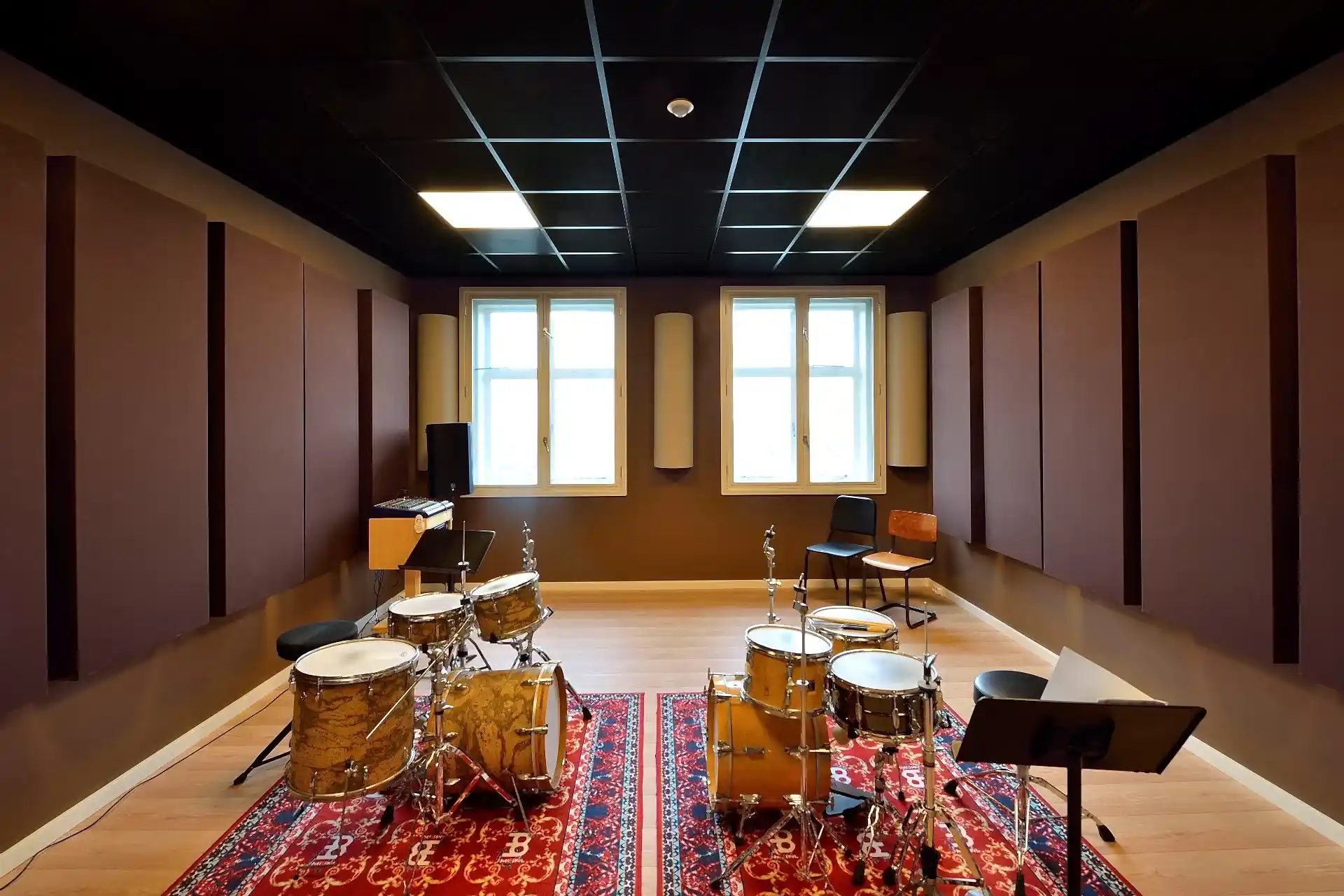 Bateri Odası Ses Yalıtımı 5 ArtEZ Conservatorium Arnhem studiobouw oefenruimte Jazz en Pop Mutrox 01 Custom 1