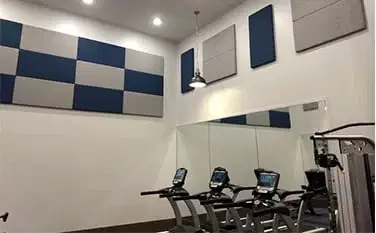 Fitness Salonu Ses Yalıtımı 8 fitness- salonu duvar kaplama