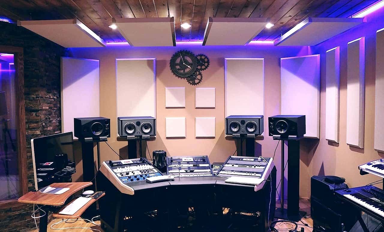 Müzik Odası Ses Yalıtımı 3 recording studio foam panels