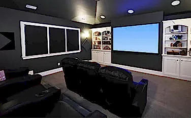 Ev Sinema Ses Yalıtımı 8 sinema salonu duvar kaplama