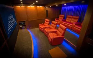 Ev Sinema Ses Yalıtımı 9 sinema salonu zemin kaplama