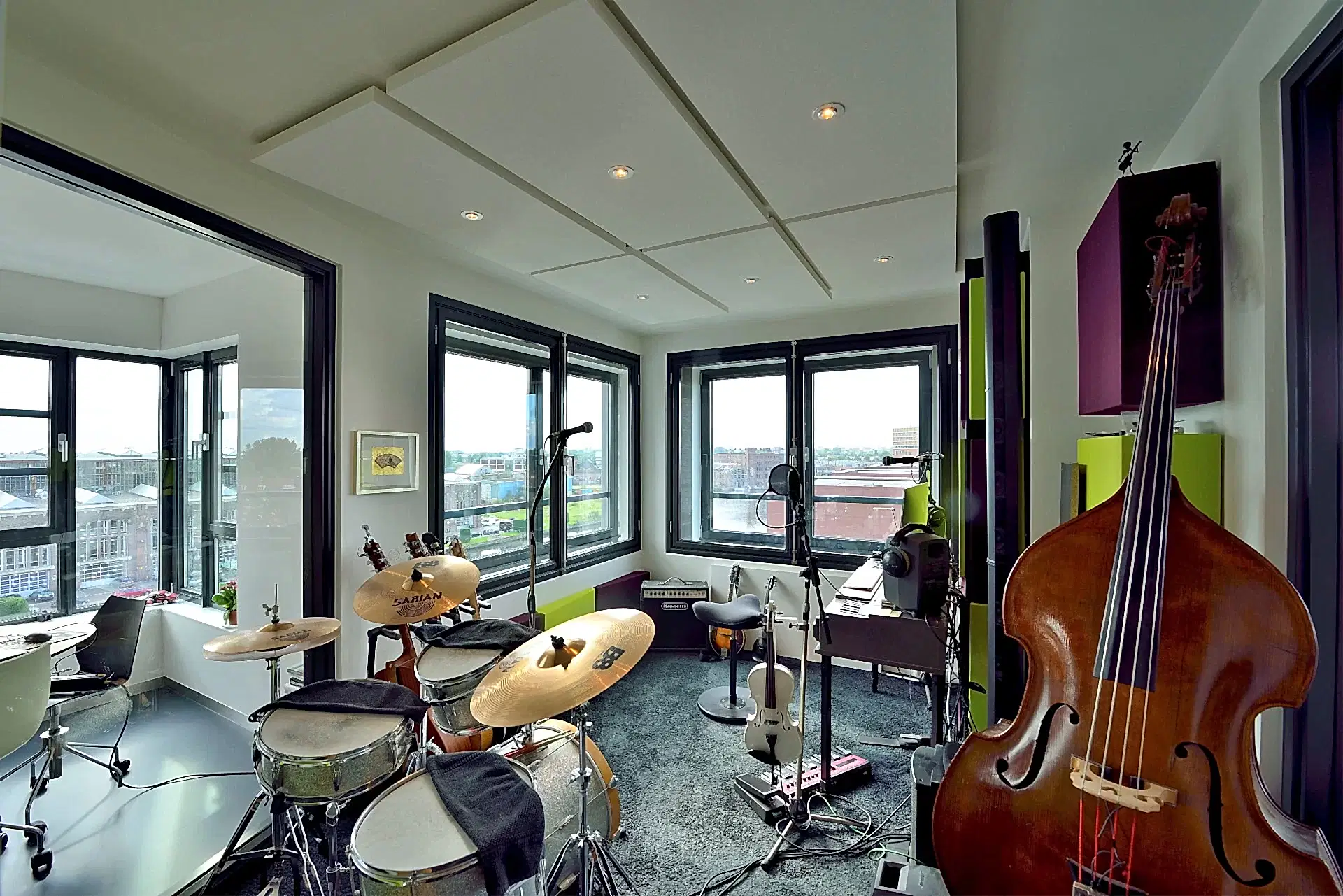 Bateri Odası Ses Yalıtımı 3 Studiobouw Paul van Dijk Haarlem Mutrox 04 Custom