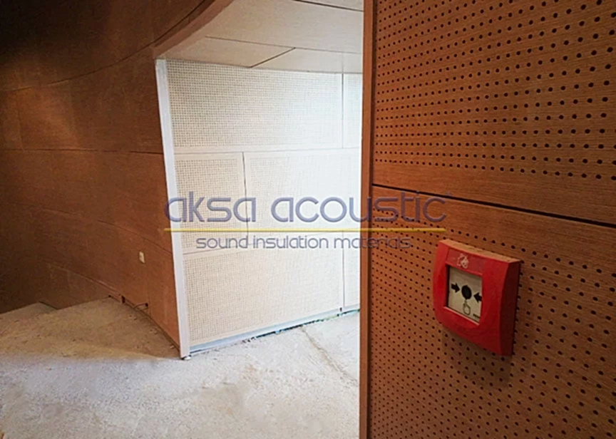 1000 Delikli Ahşap Panel 6 1000 delikli akustik ahşap paneller