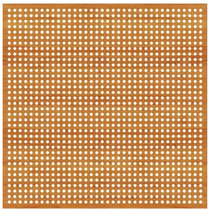 Ahşap Paneller 9 4000 delikli akustik ahşap panel kaplama 103