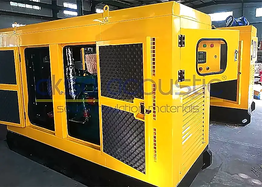 Yanmaz Akustik Süngerler 16 jenerator ses yalitimi 1