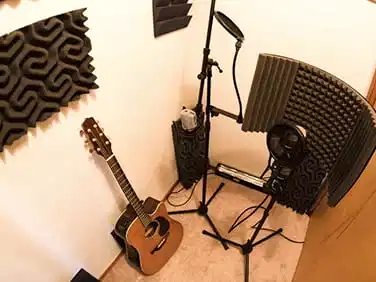 vocal odası ses izolasyon malzemeler