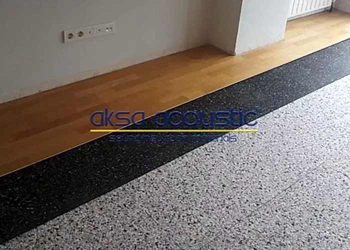 Süngerpan® 13 zemin ses yalıtımı süngerpan uygulaması
