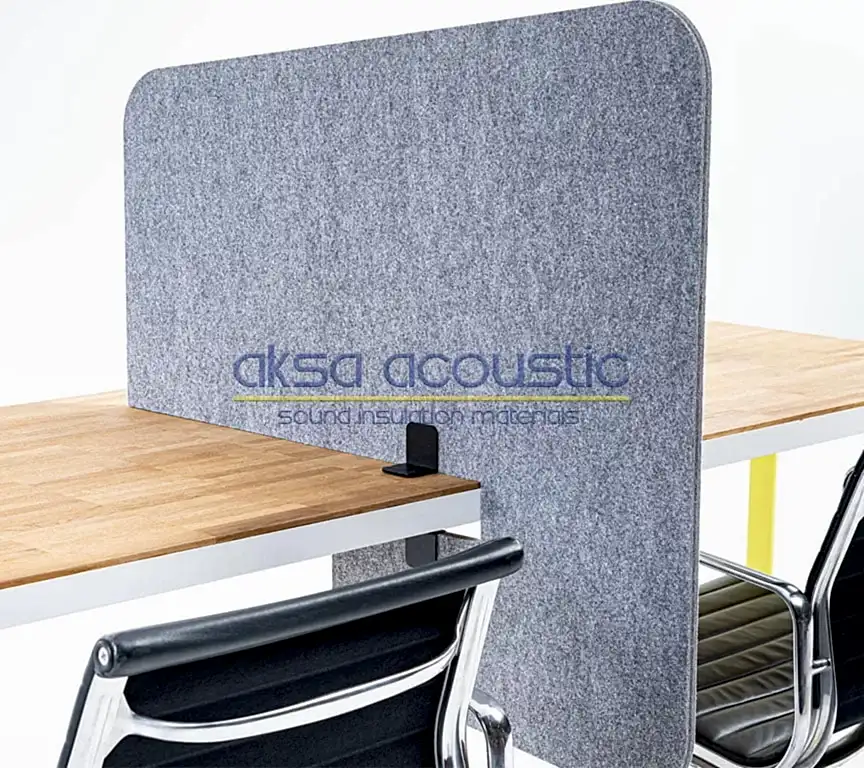 Akustik Keçe Seperatör 6 acousti felt polyester table seperators