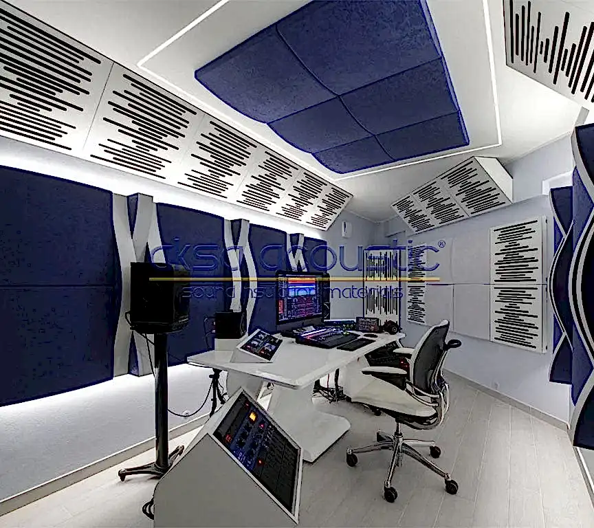 Akustik Ahşap Basstrap 5 ahşap difüzör basstrap panel stüdyo paneli