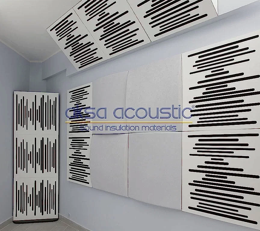 Akustik Ahşap Basstrap 3 akustik difüzör basstrap panel