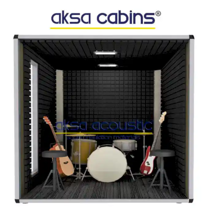 Akustik Kabinler 3 akustik müzik enstrüman stüdyo kabini