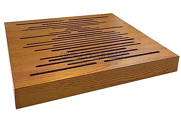 Akustik Difüzor Panel 3 akustik ahşap difüzör sünger dolgulu