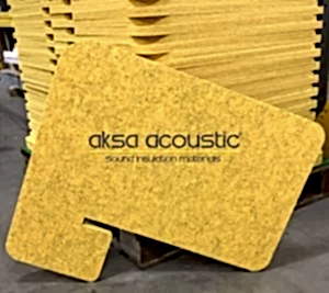 Akustik Keçe Seperatör 12 akustik masa bölücü keçe panel