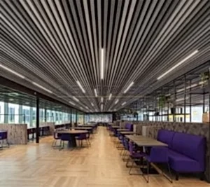 Tavan Ses Yalıtımı 8 doğrusal linear akustik keçe panel