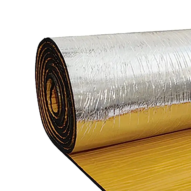 Elastomerik Ses Yalıtım Levhaları 4 elastomerik kauçukyapışkanlı folyolu levha