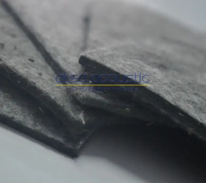 Keçeli PVC Kauçuk Ses Bariyeri 3 pvc keçeli ses yalıtım bariyeri