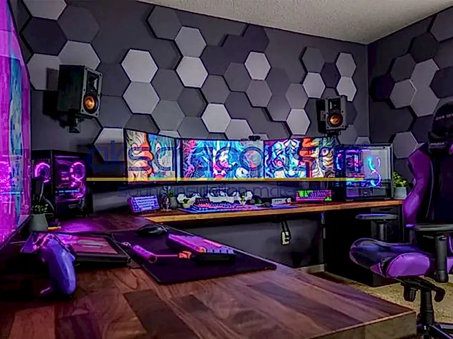 Youtuber Odası Ses Yalıtımı 3 podcast streamer room