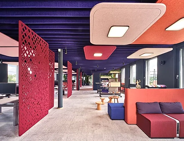 aksa felt panels akustik keçe paneller
