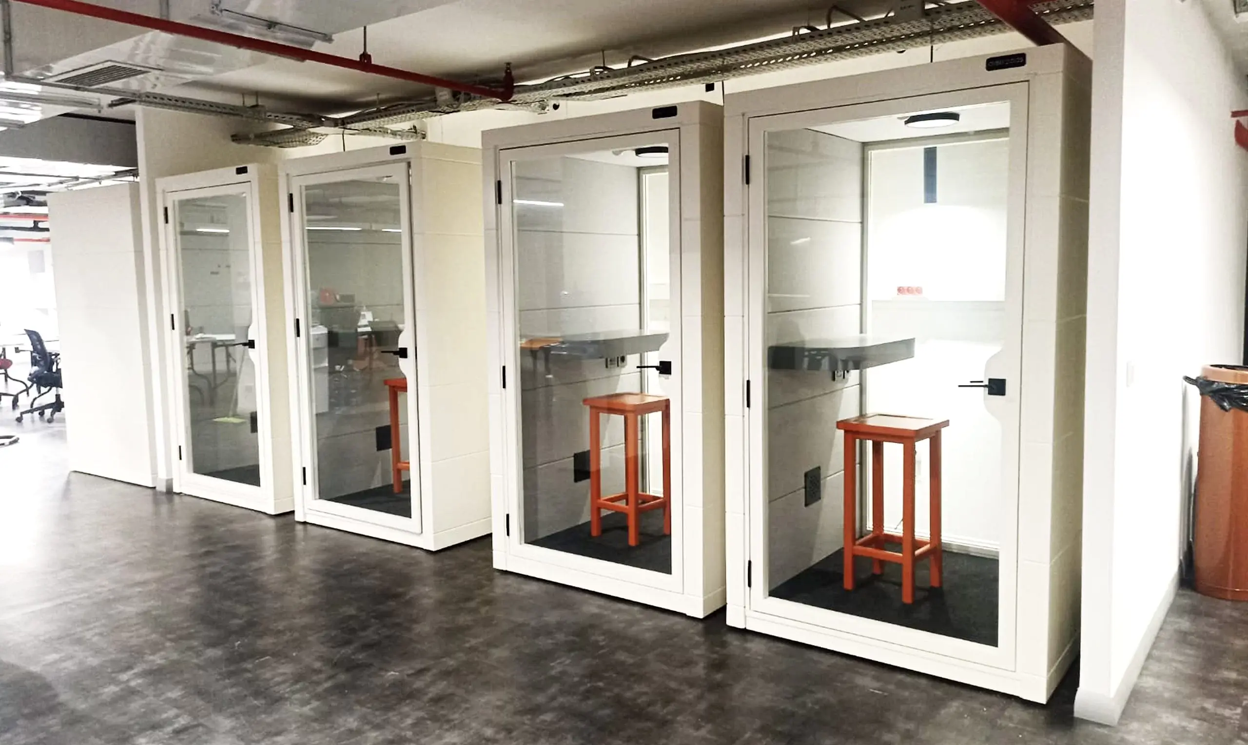 Akustik Kabin 5 Aksa Pods® Akustik Hazır Kabin