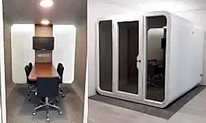 Akustik Kabin 3 Aksa Pods® Akustik Toplantı Kabini