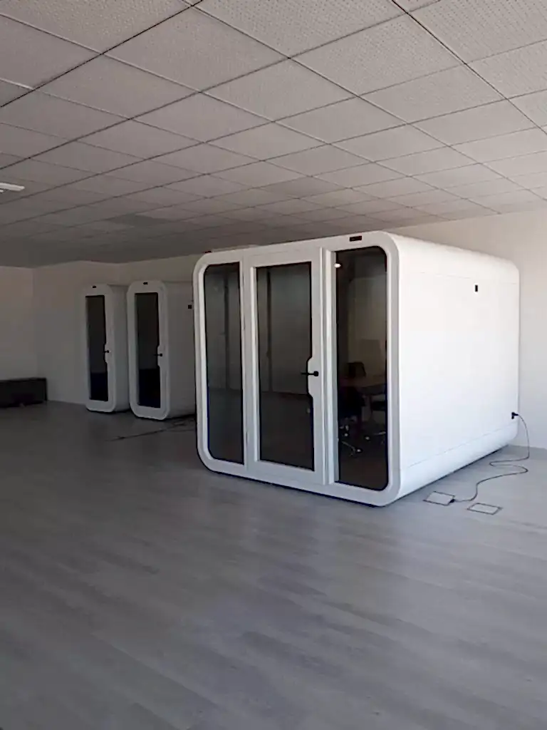 Akustik Çalışma Kabini 1 Aksa Pods Toplantı Modülü Konuşma Kabini